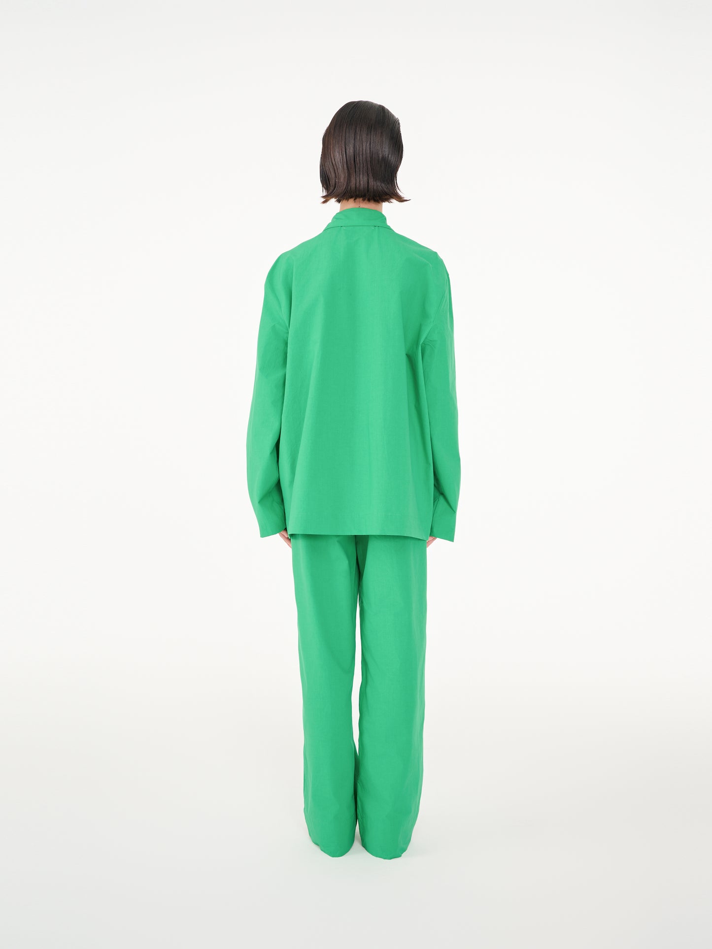 Poplin long-sleeved loungewear