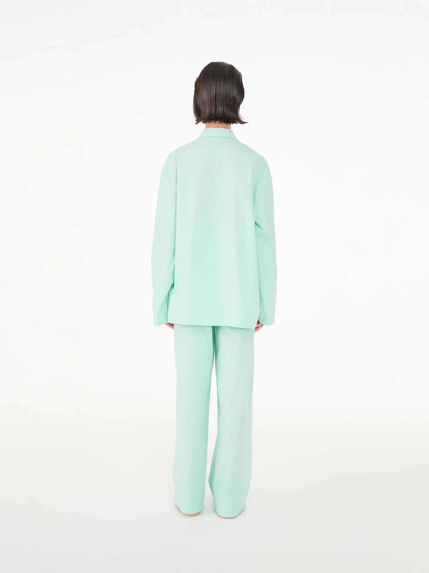 Poplin long-sleeved loungewear