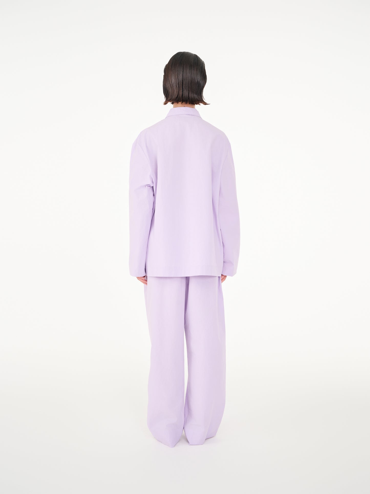 Poplin long-sleeved loungewear