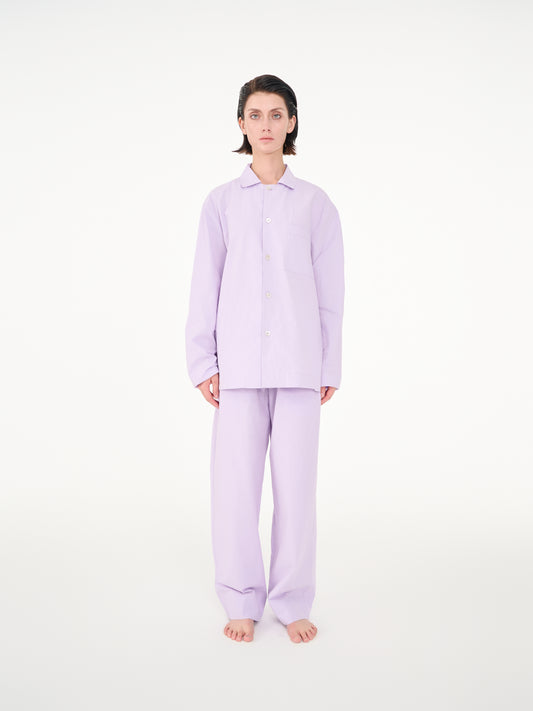 Poplin long-sleeved loungewear